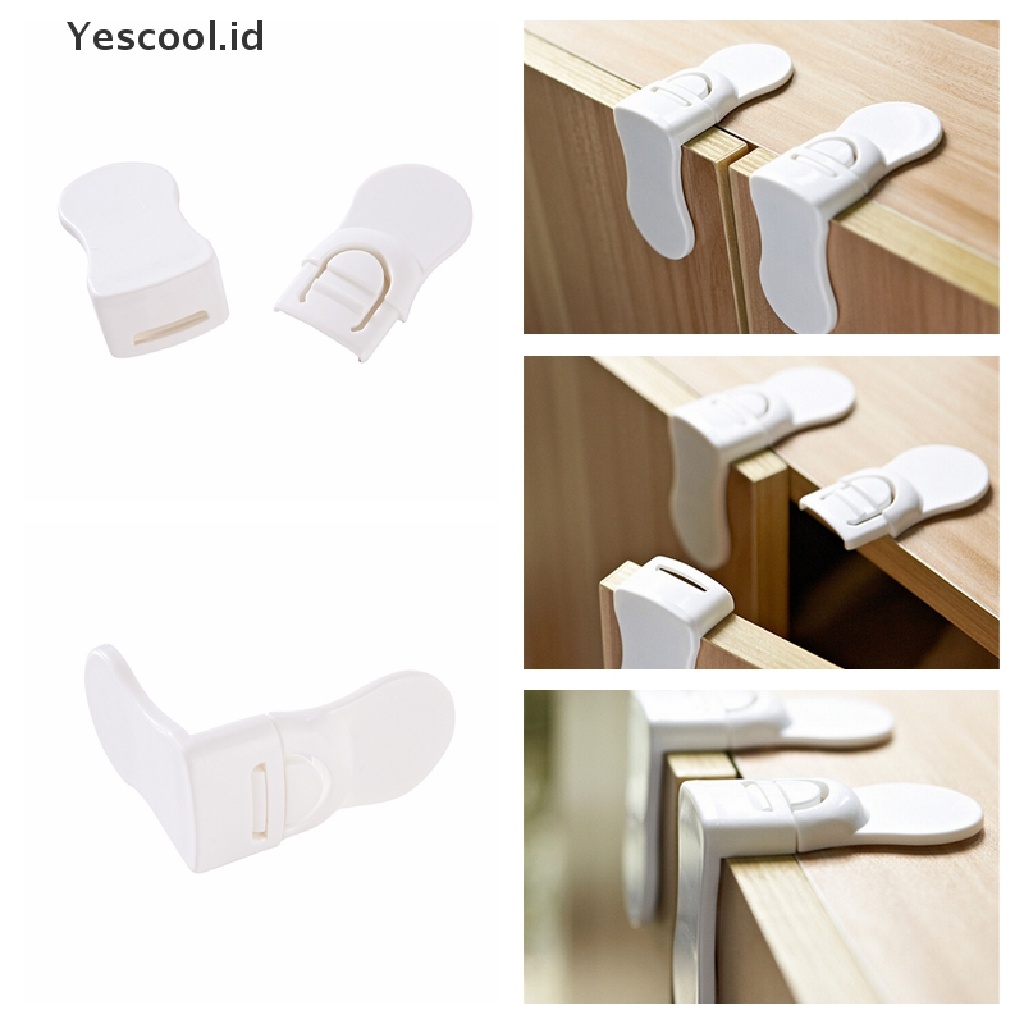 【Yescool】 1pc Child Baby Kids Toddler Safety Drawer Door Cabinet Cupboard Fridge Locks .