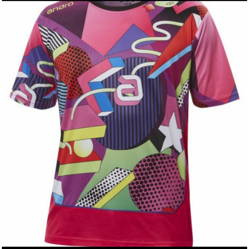 Kaos Jersey pingpong Andro Original