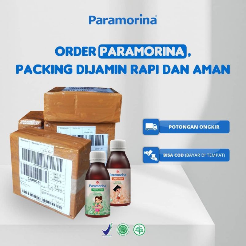 PAKET HEMAT 2 PARAMORINA LANCAR JALAN, BICARA, PINTAR DAN LAHAP MAKAN