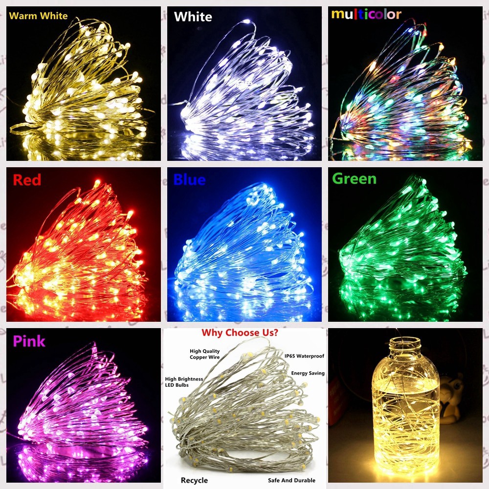 LAMPU TUMBLR LIGHT TUMBLER DEKORASI RUANGAN KELAP KELIP HIASAN NATAL CRISTMAS TWINKLE LIGHT VA206