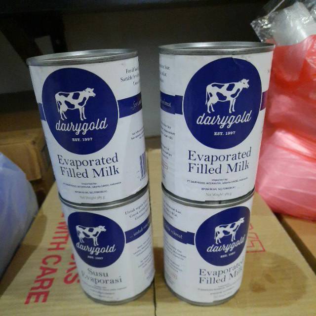 Dairy Gold Susu Evaporated 385g / Susu evaporasi Dairygold 385g / Susu Dairygold / Susu Evaporasi