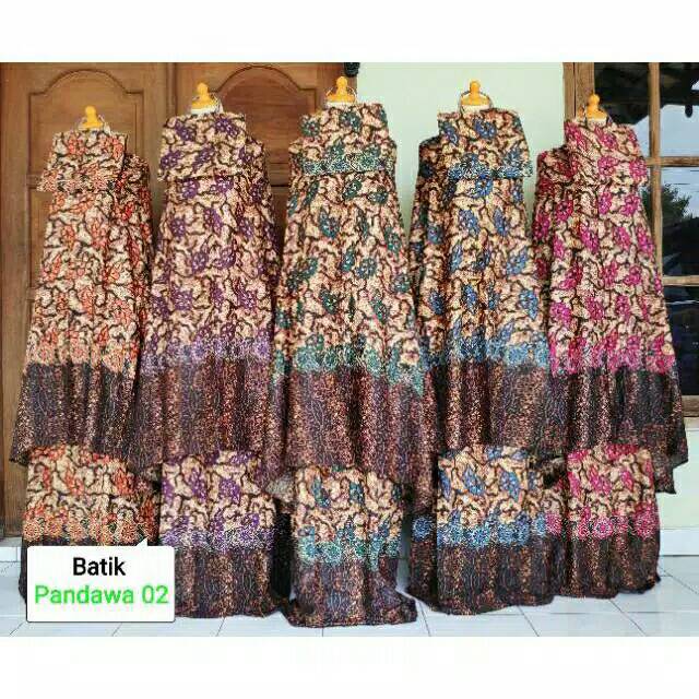 Mukena batik pandawa