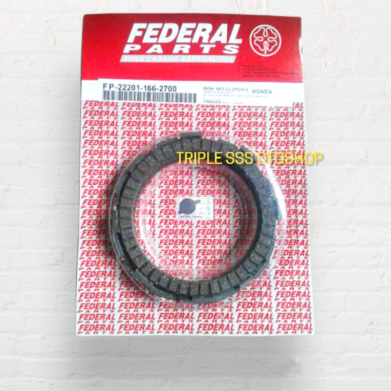 KAMPAS KOPLING FEDERAL PARTS HONDA GL 100 / GL PRO SERIES CDI/ GL MAX