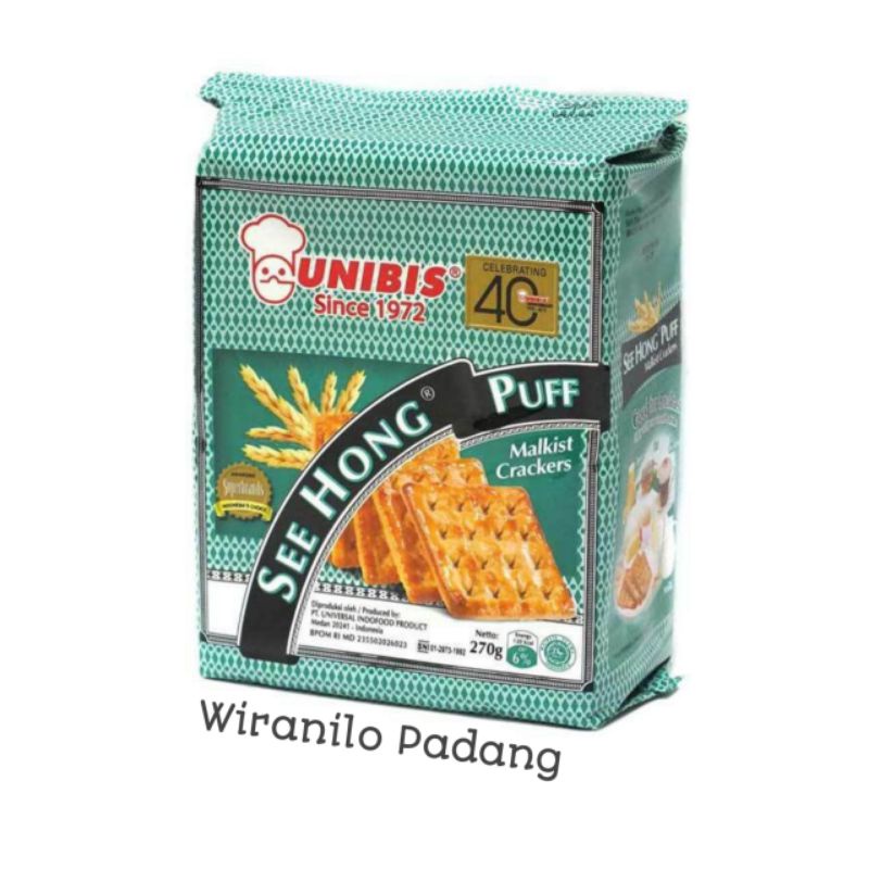 

Biskuit See Hong Puff (Gabin) Malkist Crackers 270 gram - Wiranilo Padang