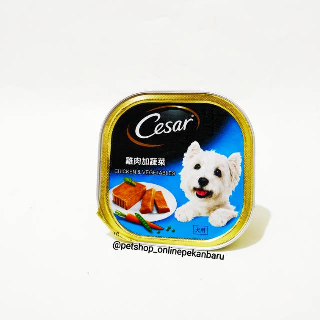 

Cesar chiken&vegetable 100gr