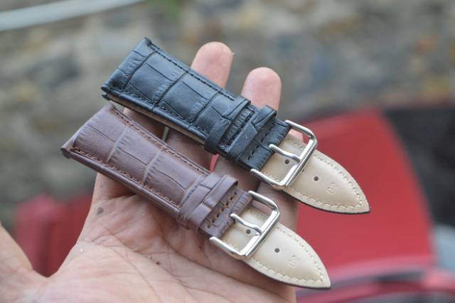 Strap Tali Jam tangan Kulit Time king corak size 30mm