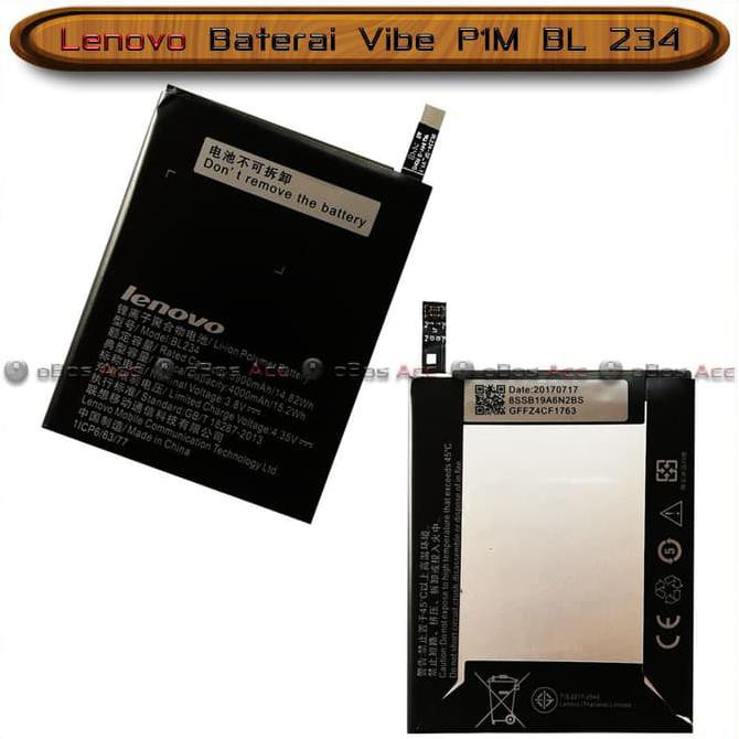 Ready Cod Baterai Lenovo Vibe P1m Bl234 Bl 234 Original Batre Batrai Promokode 2280 Shopee Indonesia