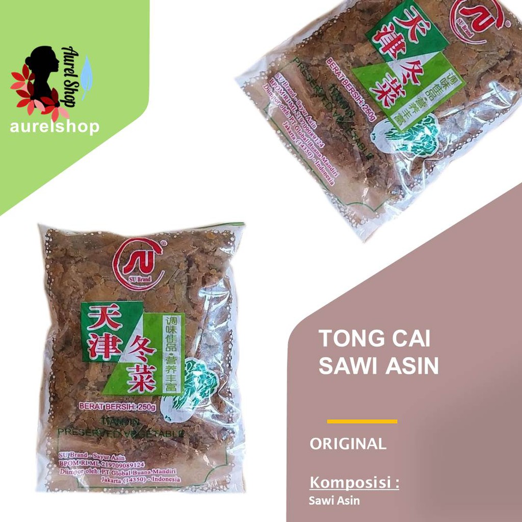 

SU BRAND TONG CAI Sawi Asin kemasan 250 gram