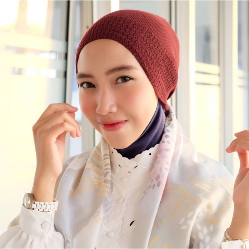 Inner Ciput Hijab Classic - Bahan Bagus Halus Adem Nyaman Ciput Cepol Hijab Jilbab Kerudung Muslim W