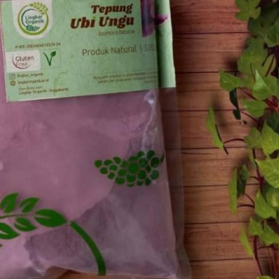 

♠ Lingkar Organik Tepung Ubi Ungu 500 Gram | MPAsi | Organic Flour ☄