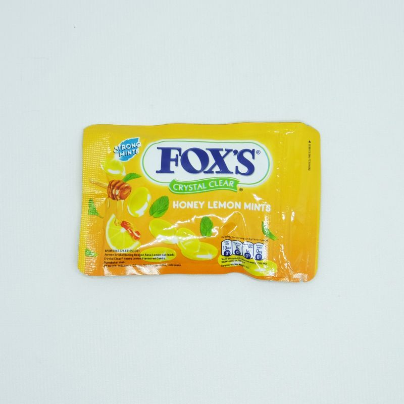 Permen Fox's honey lemon mints 15 gr