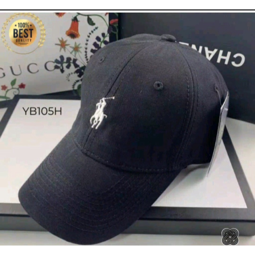 New Promo Topi Baseball Polo Topi Distro clip besi anti karat dan berkualitas bisa (COD)