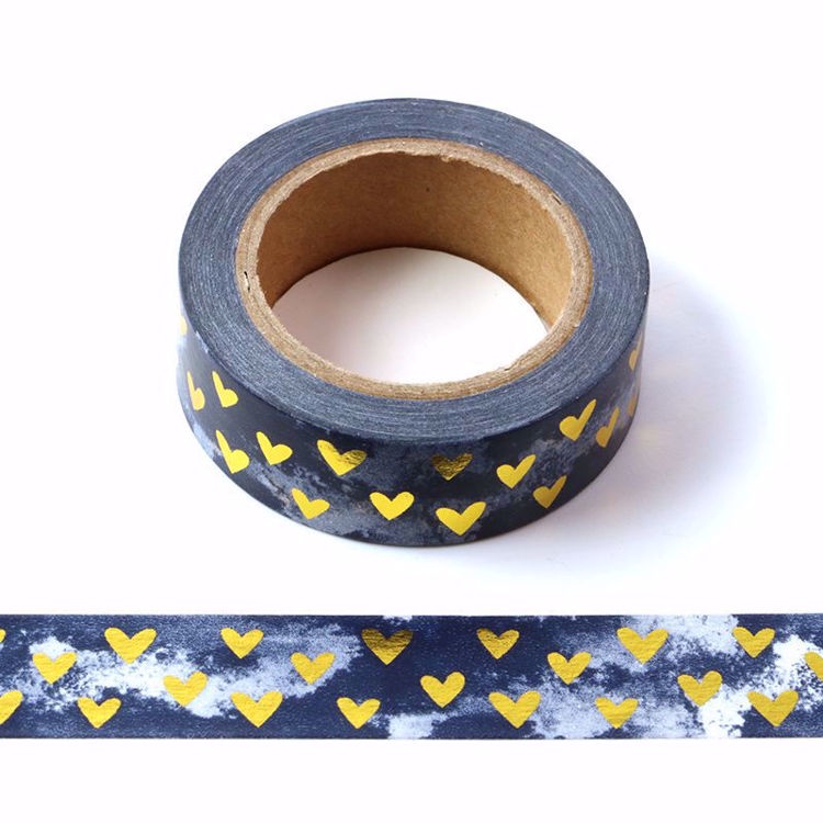 

15MM x 10M ROMANTIC VALENTINE ASSORTED FOIL WASHI TAPE - SELOTIP DEKORASI ROMANTIS