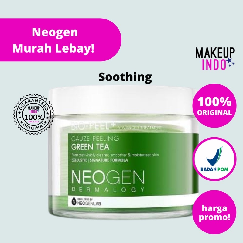 NEOGEN BIO PEEL PEELING GAUZE GREEN TEA isi 30