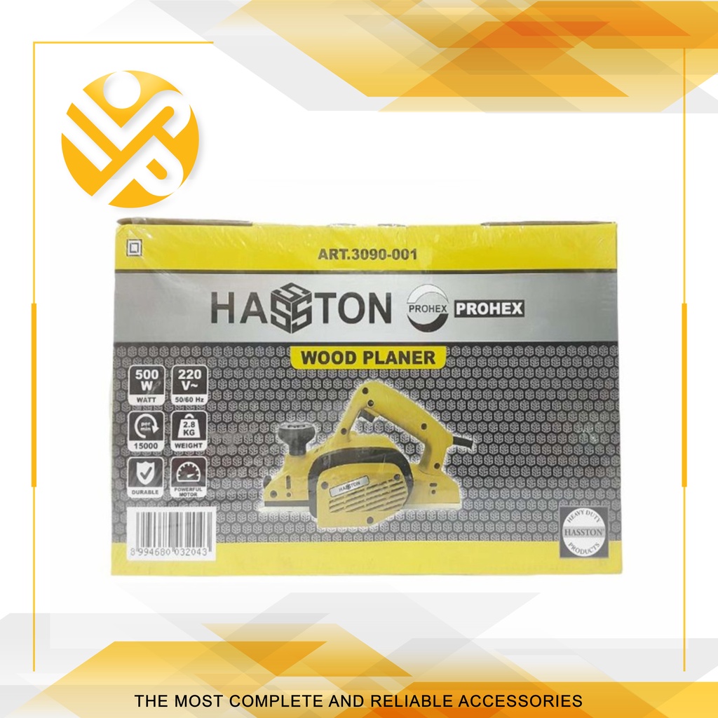HASSTON PROHEX Electric Wood Planer (3090-001)