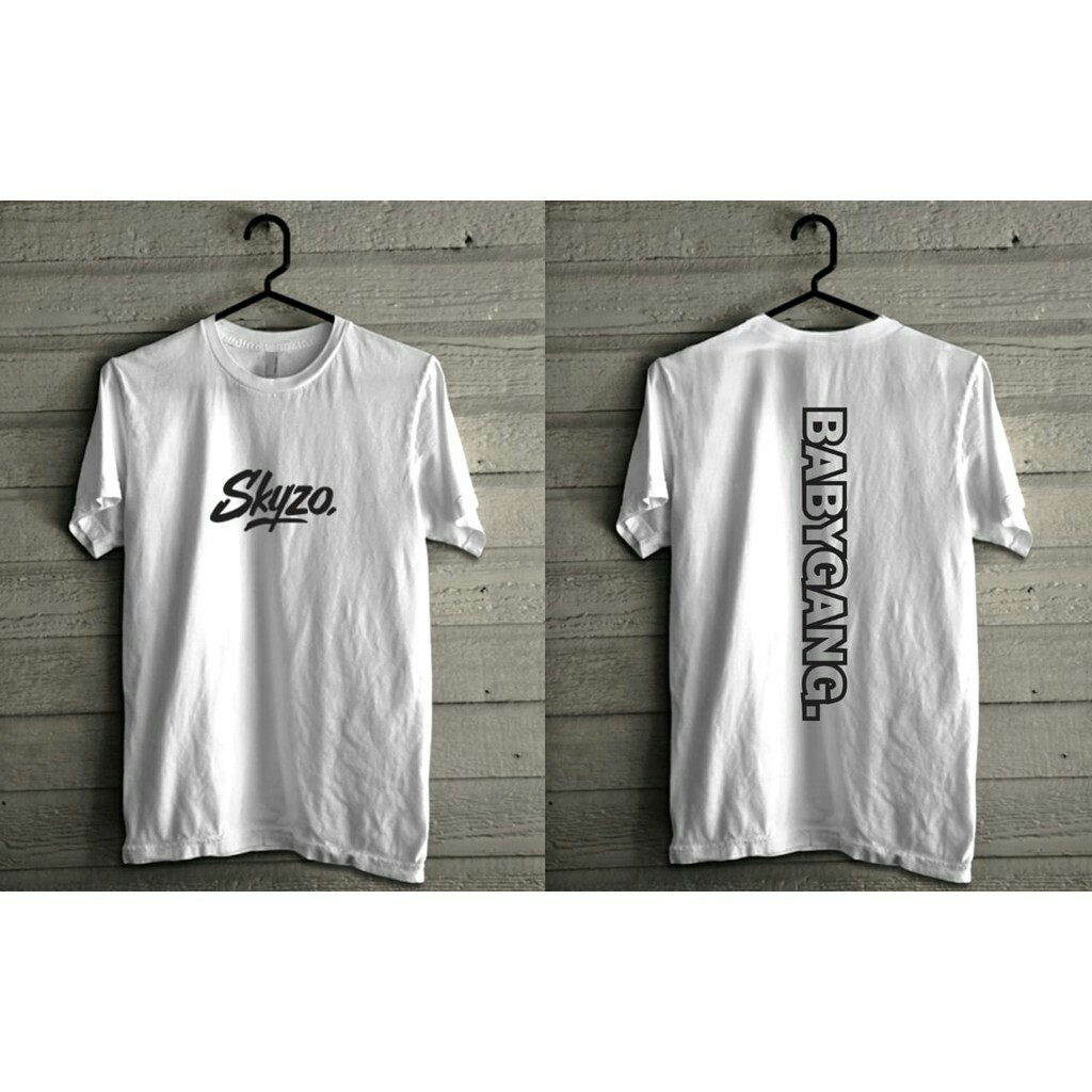 Kaos Skyzo Babygang 20 / Baju Distro Skyzo Babygang / Kaos Unisex Skyzo Babygang