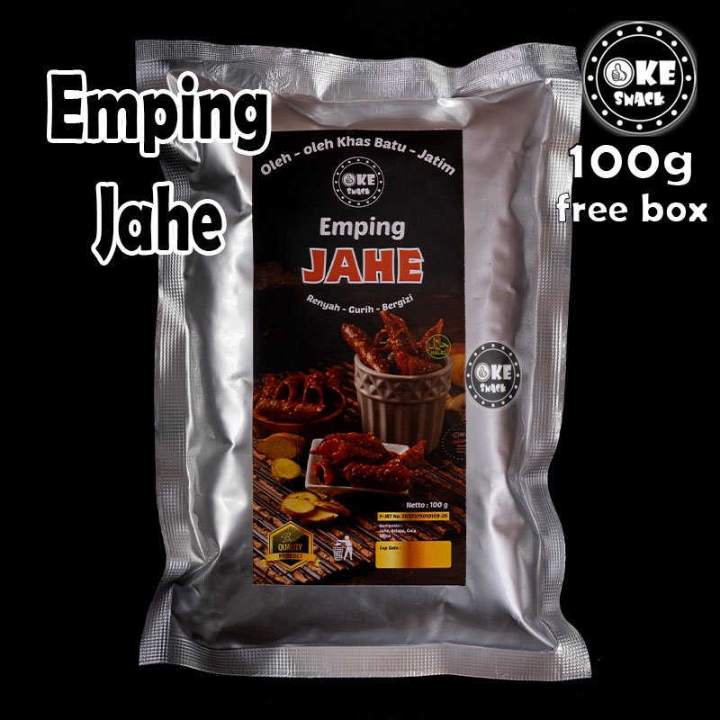 Emping Jahe 100g home made