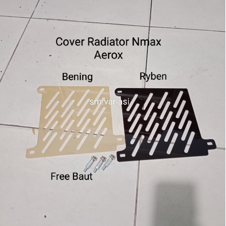 Akrilik Cover Radiator Aerox