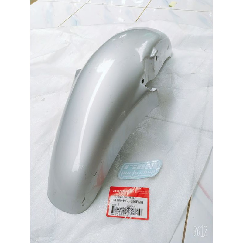 spakbor depan tiger 2000 silver original