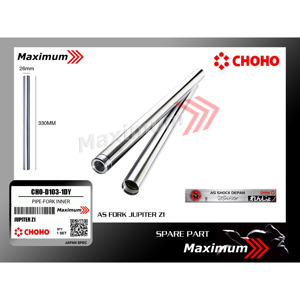 Choho As Shock Depan Jupiter Z1/ As Fork Jupiter Z1