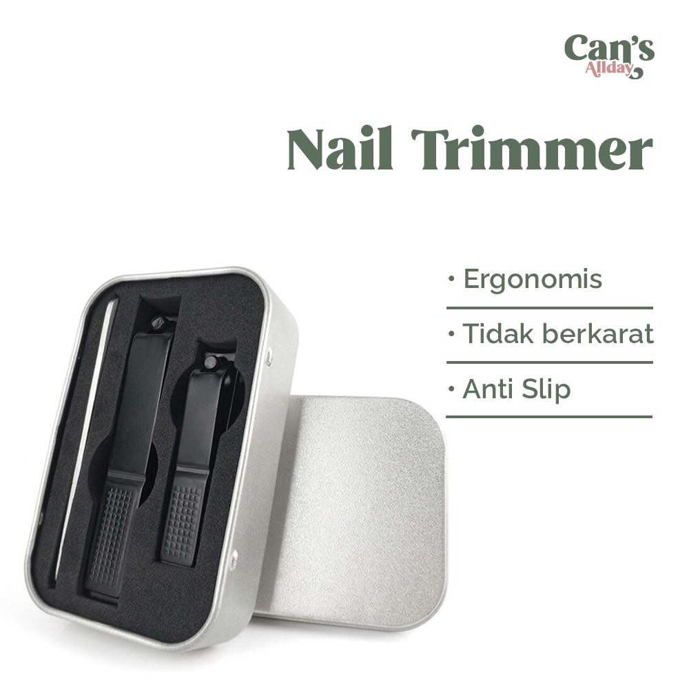 Gunting Kuku Nail Trimmer Perawatan Manicure 3 PCS