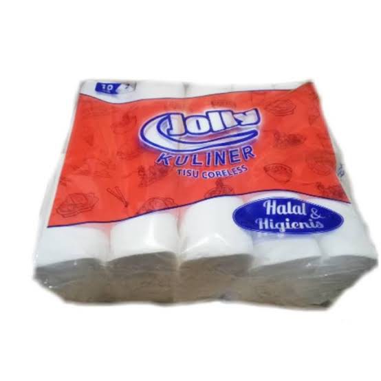 TISSU /  JOLLY / KULINER  / 10 ROLL / 2 PLY / HALAL / HIGIENIS