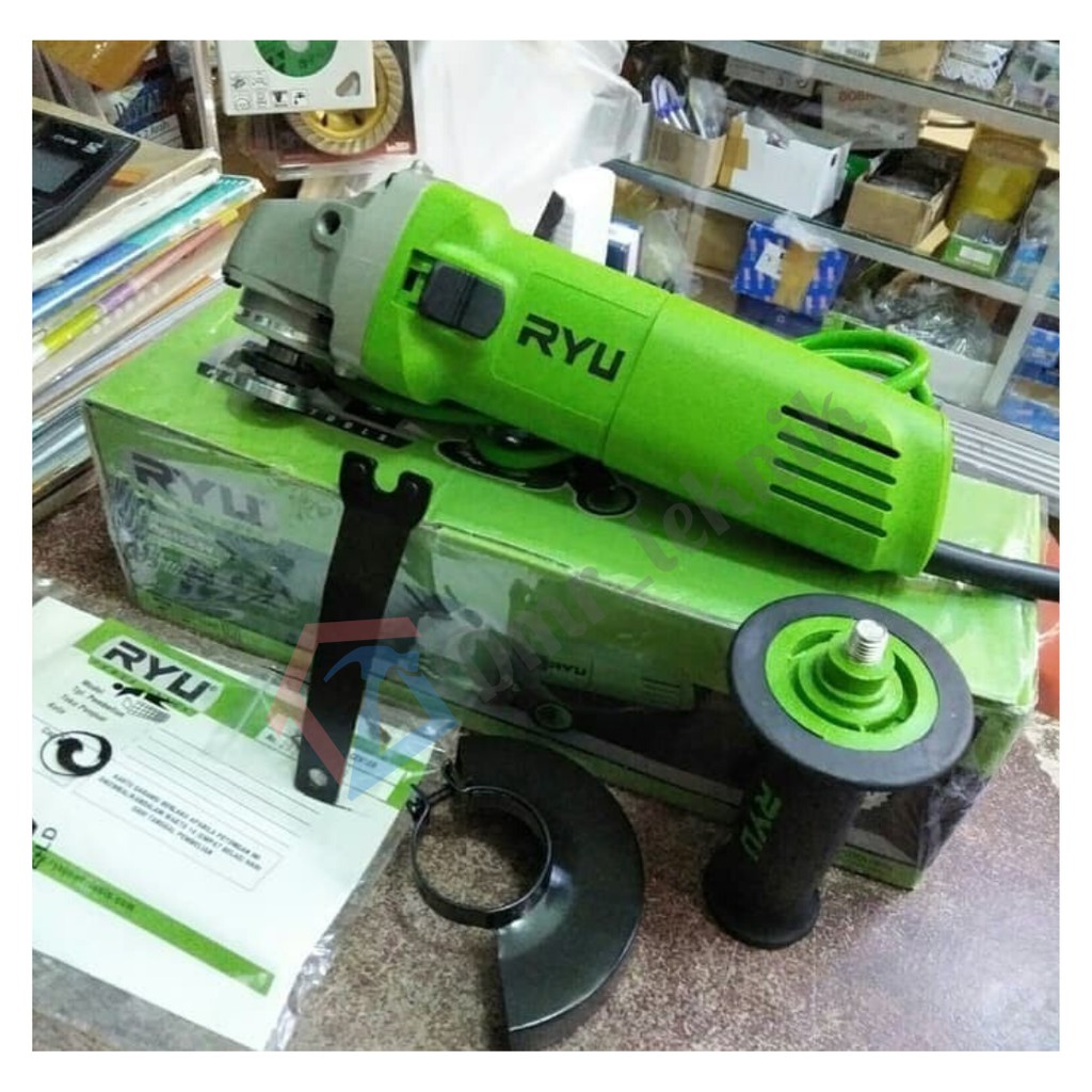 RYU Mesin Gerinda Tangan 4 Inch - Gerinda RYU RSG 100-5V Variable Speed 720 Watt