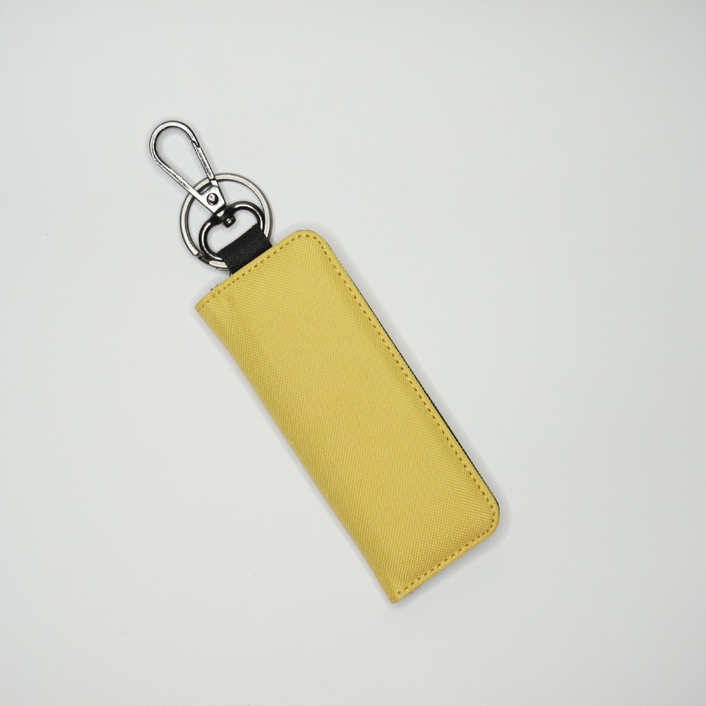 Gantungan Kunci Mobil Motor / Keychain / Dompet STNK Slim / Warna Kuning Hitam - UGKK0009