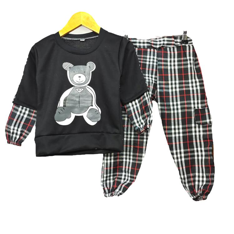0-5 tahun SETELAN Anak perempuan set panda bb  setelan anak perempuan baju setelan anak perempuan 20