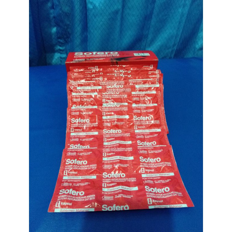 SOFERO VITAMIN PENAMBAH DARAH