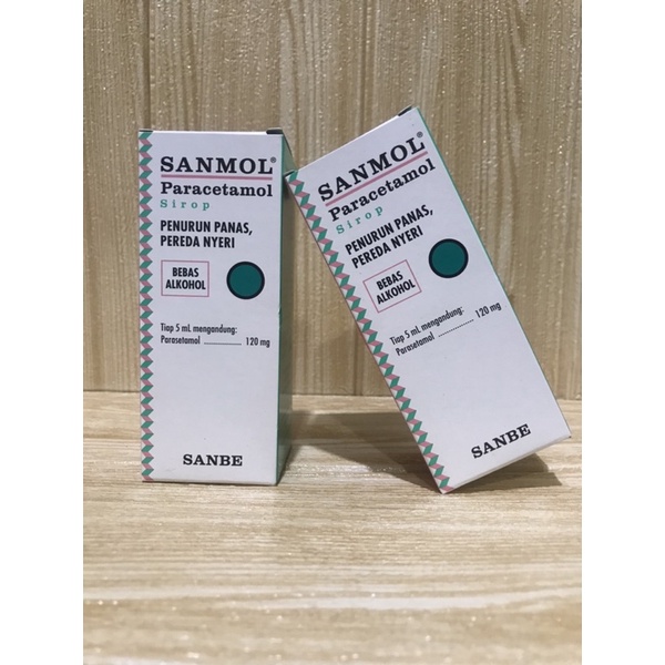 SANMOL PARACETAMOL SYRUP | SIRUP PENURUN PANAS, PEREDA NYERI ANAK