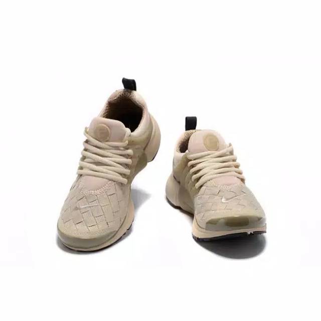 Nike Presto Woven Cream High Premium Original Sepatu Nike Pria Sneaker Pria Original