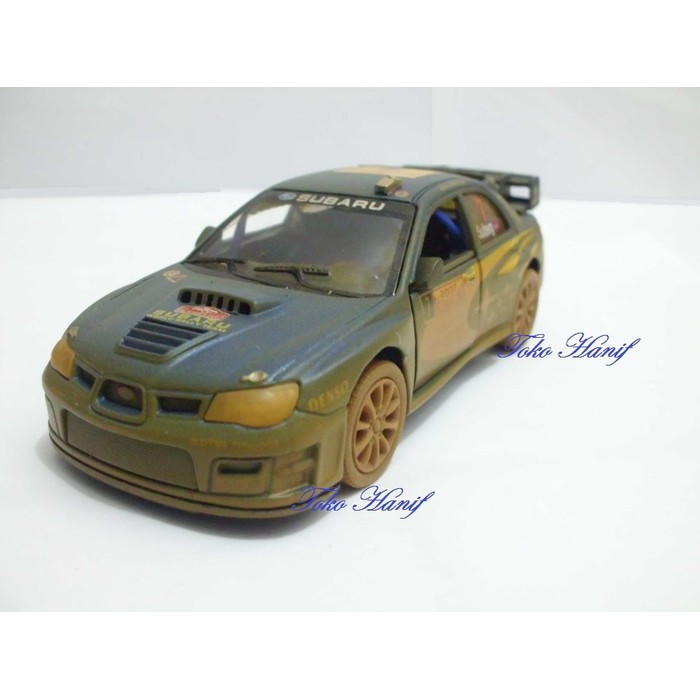 Diecast Miniatur Replika Subaru (cat seperti lumpur)