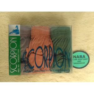 CELANA DALAM PRIA MURAH MERK SCORPION