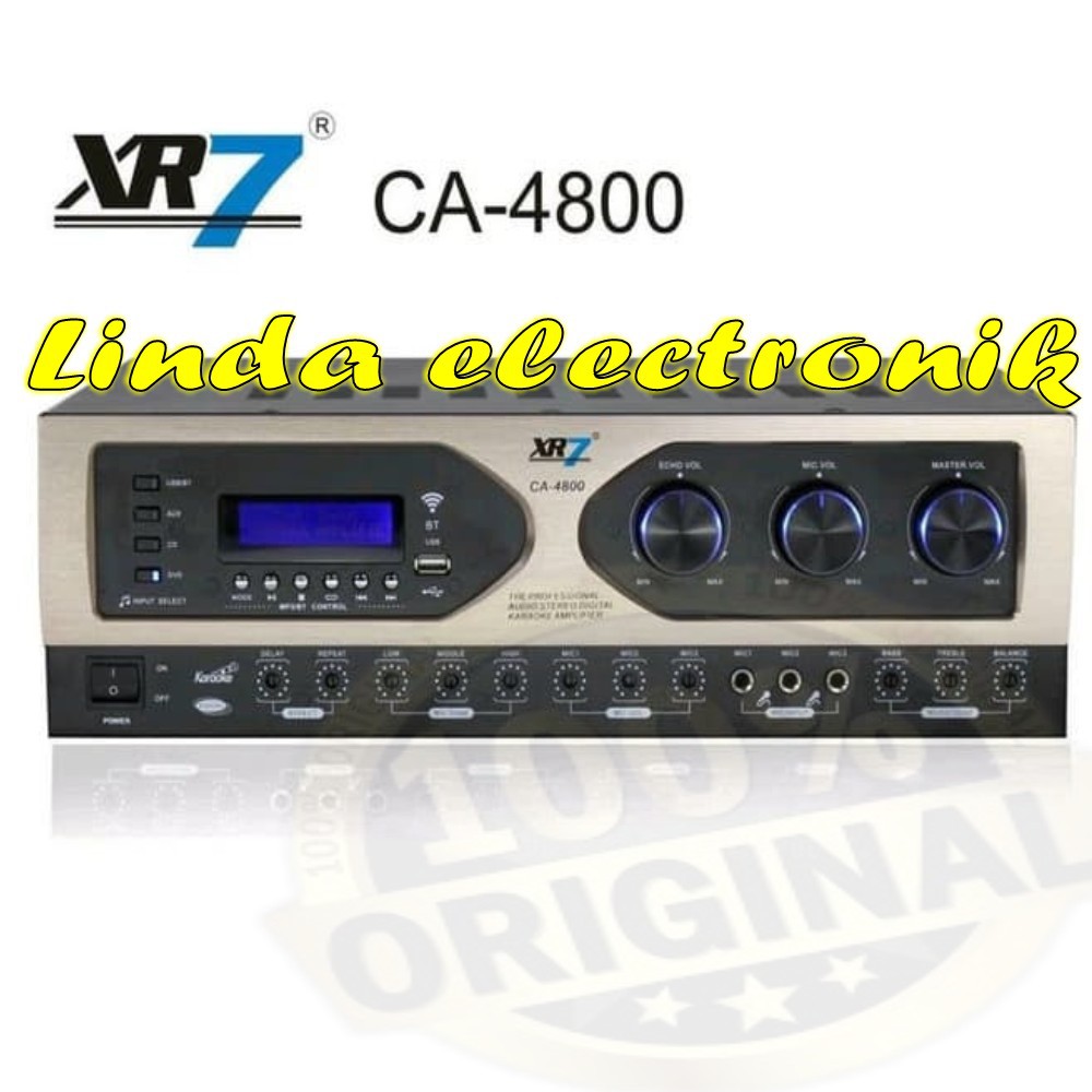 POWER XR7 CA 4800 PROFESIONAL POWER AMPLIFIER CA4800