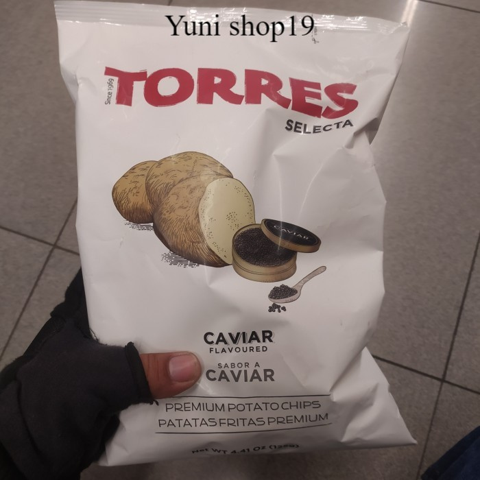 

torres caviar potato chips 110g