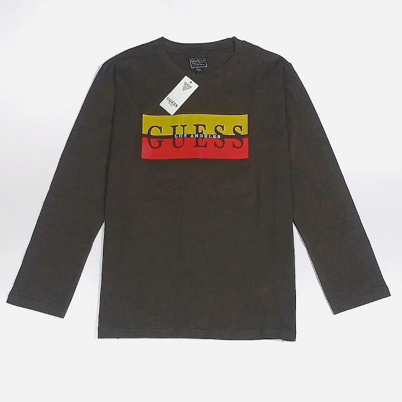Kaos Lengan Panjang Guess Pria dan Wanita