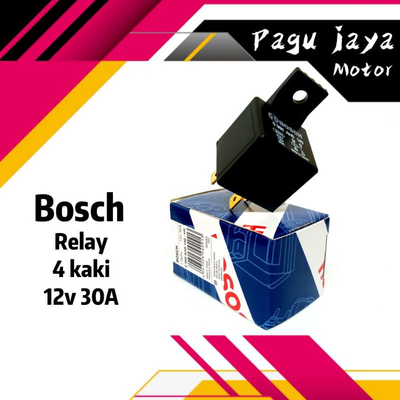 bosch hela relay rile riley 12v 30A