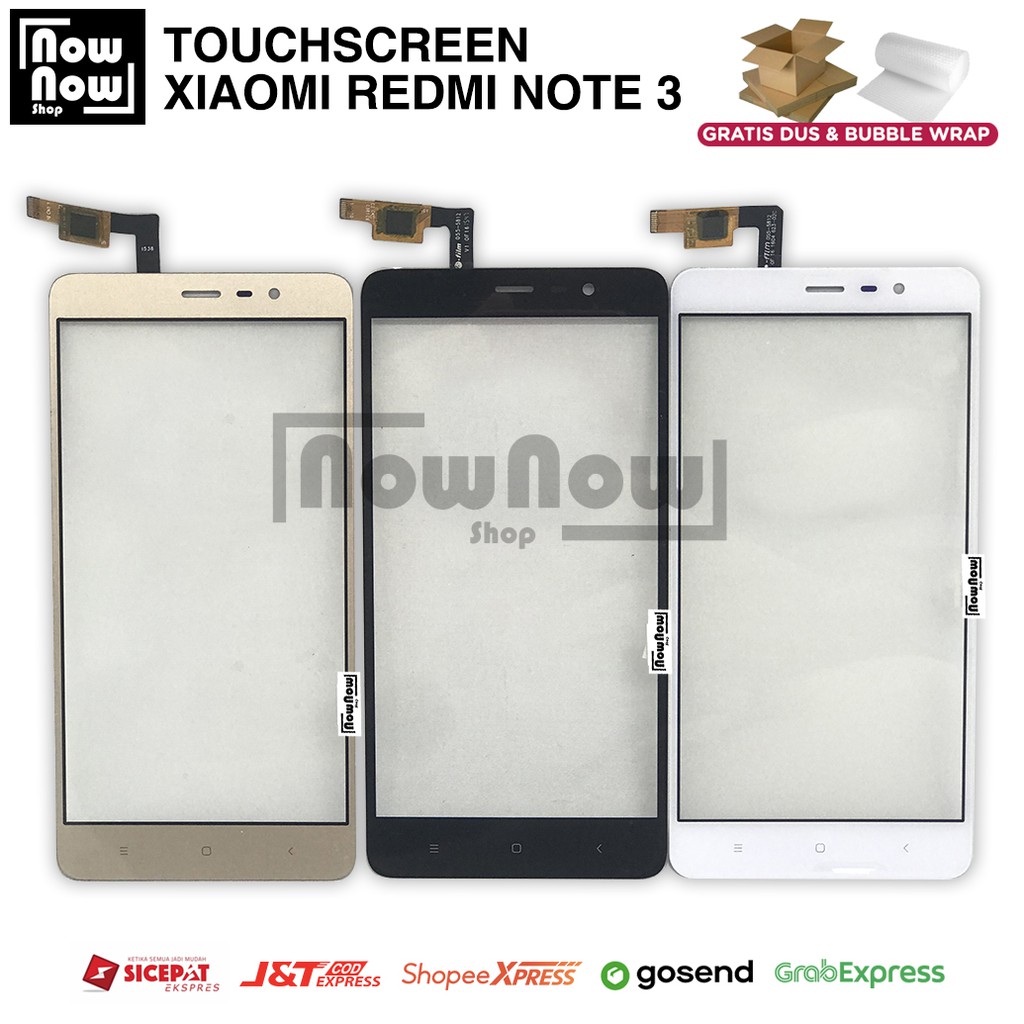 TOUCHSCREEN TS LAYAR SENTUH TC XIAOMI REDMI NOTE 3 / NOTE 3 PRO REDMINOTE3 TOUCH SCREEN