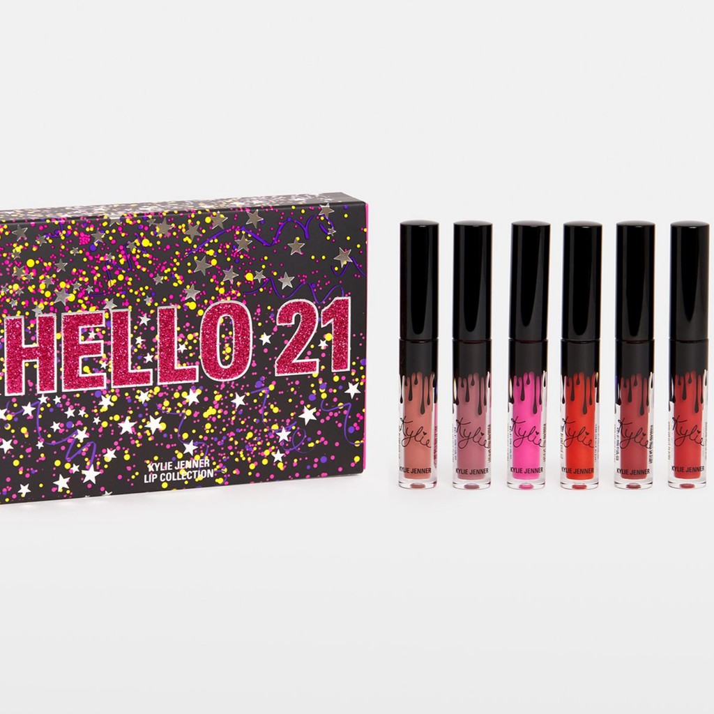 Kylie Cosmetics Hello 21 Minis Liquid lipsticks set