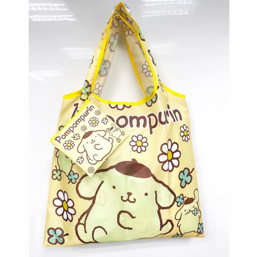 My melody foldable shopping bag reusable tas lipat Hello kitty