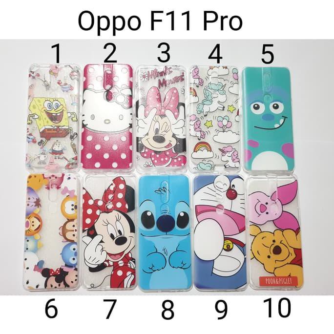 CASE SOFTCASE KARAKTER FOR OPPO F11 PRO / SOFTCASE OPPO F11 PRO