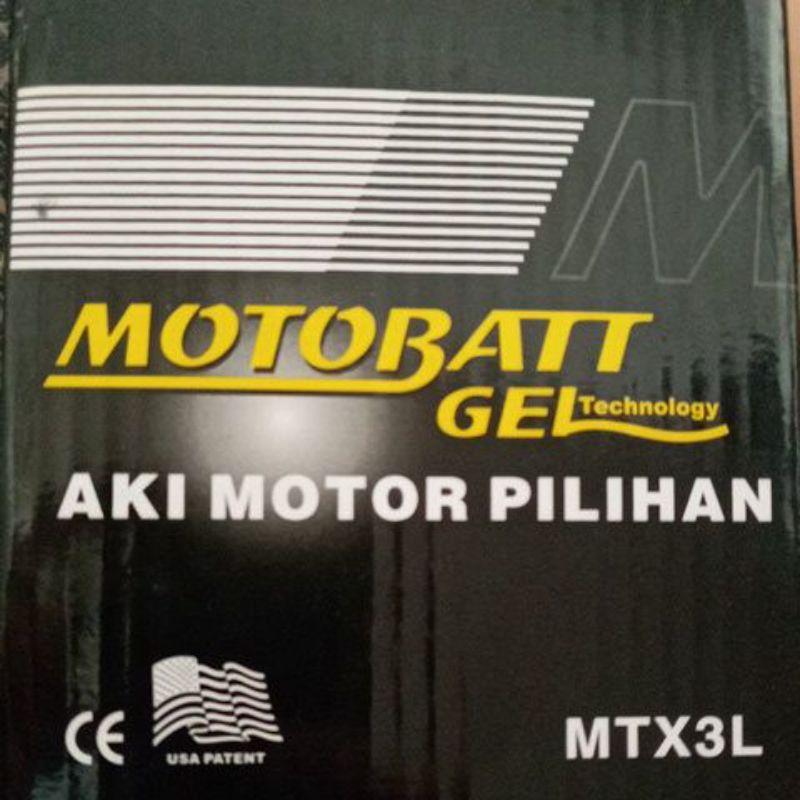 aki motor motobatt mtx 3L