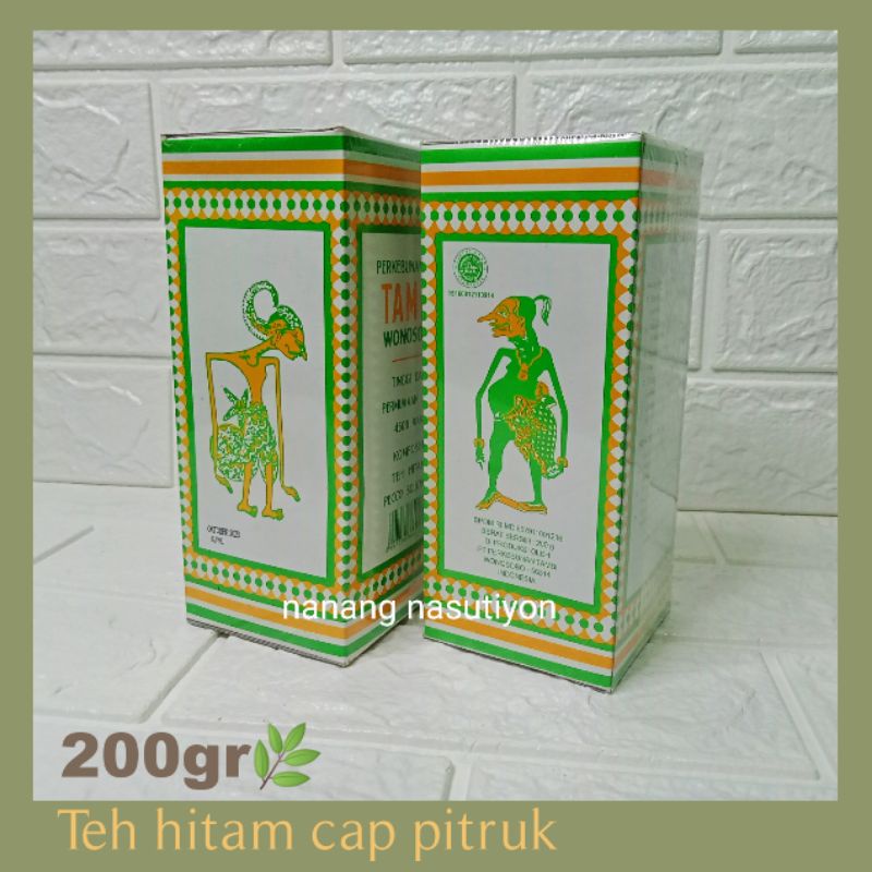 

Black tea teh hitam cap pitruk tambi wonosobo 200gram