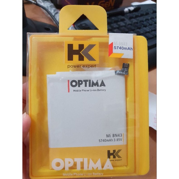 baterai redmi note 4x snapdragon bn43 hk optima / batere redmi note 4x snapdragon bn43 hk optima / b