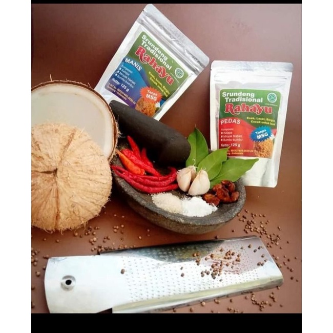 

Serundeng manis/pedas