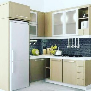 Kitchen Set Custom Minimalis Lemari Dapur Sesuai Permintaan Highjadul