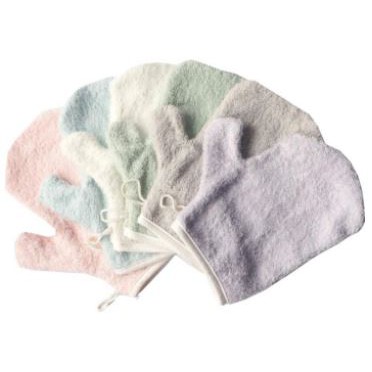 Premium WASHMITT wash mitt Washlap Waslap Little Palmerhaus Lusty Bunny Libby Velvet  Boboko (1 PCS) Washmitt Ultra Soft Halus Lembut Untuk Kulit Bayi Reuseable SNI Premium Cotton Bamboo