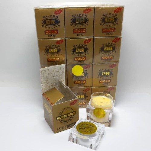 CREAM DOKTER GOLD 2 IN 1//CREAM DR GOLD DAY &amp; NIGHT [ ORIGINAL ]