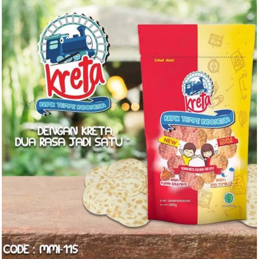 

Kreta Keripik Tempe Indonesia Dua Rasa Jadi Satu